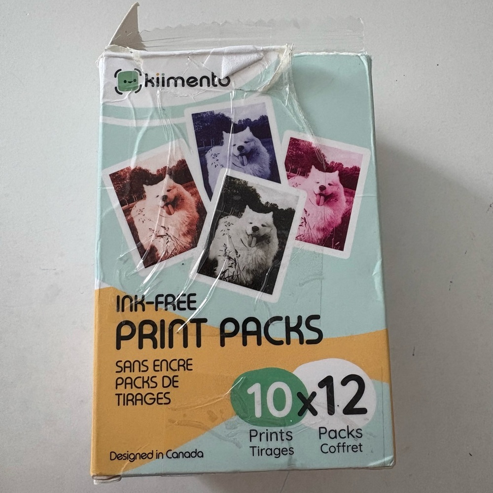 New Kiimento Ink-Free Print Packs